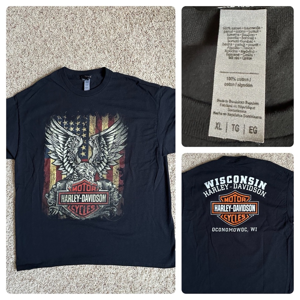 Harley-Davidson Wisconsin Shirt, Men’s XL